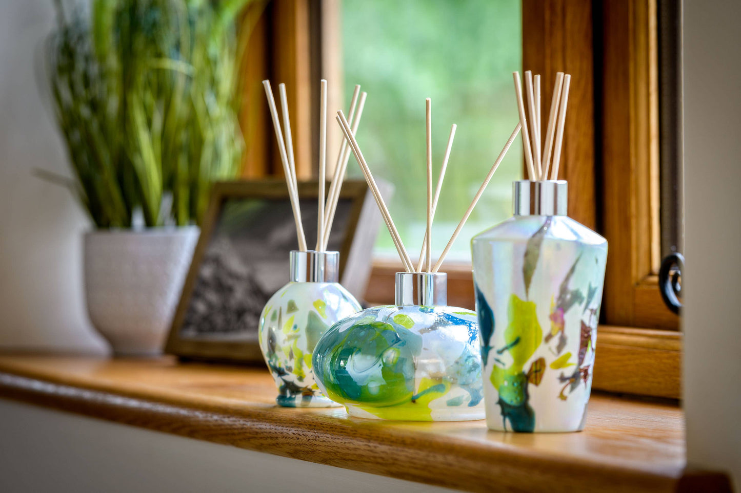 Reed Diffuser - Flute - Green