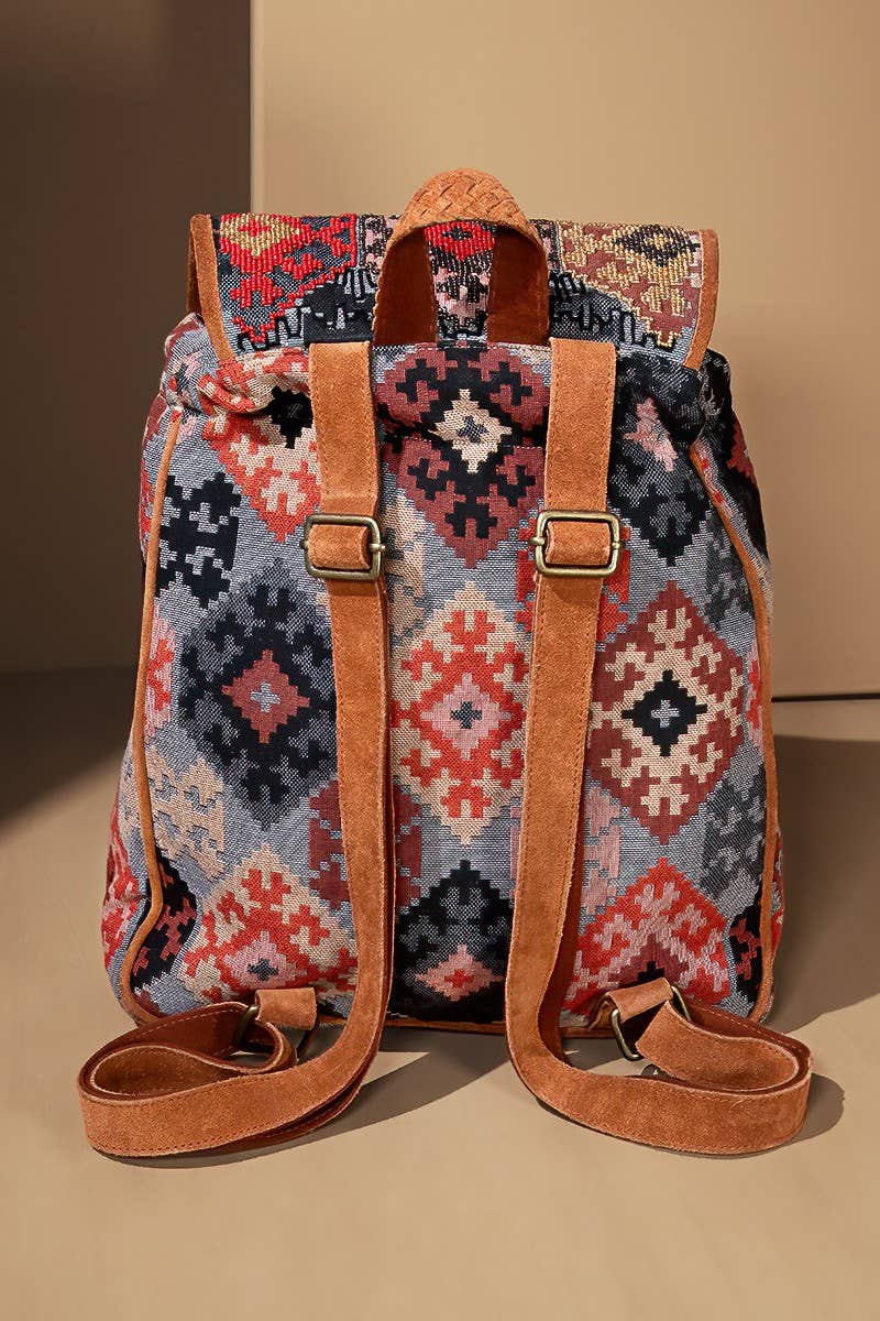 Bordeaux Handmade Backpack