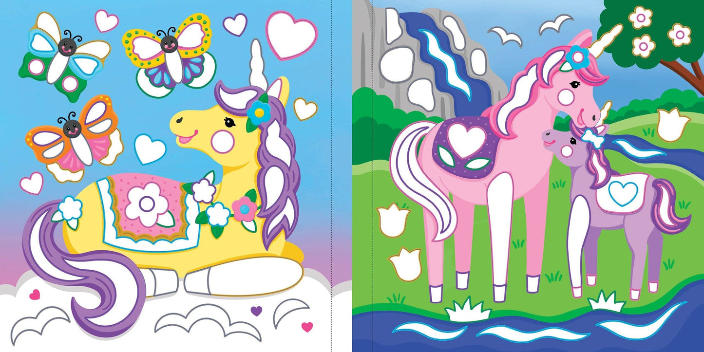 Color-By-Foil Sticker Book – Unicorn Designs | Gifts for Girls, Unique Gifts