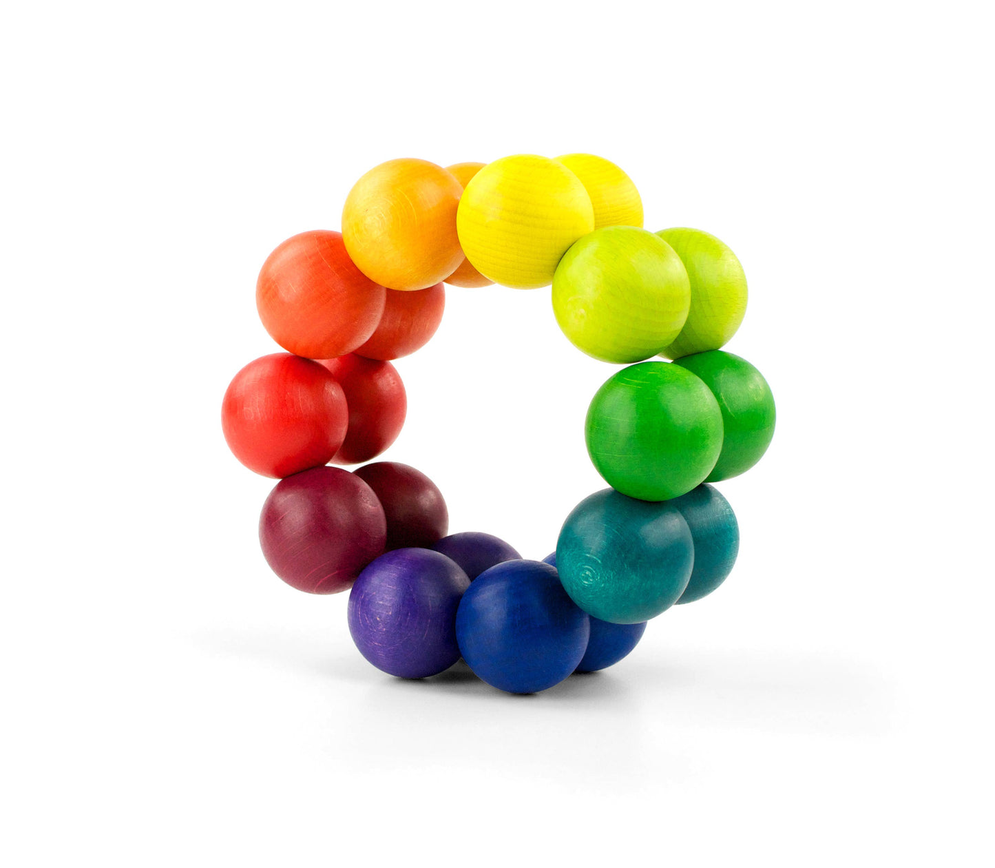 Playable ART Ball – Rainbow Wooden Sculpture | Unique Gifts, Quirky Desk Decor