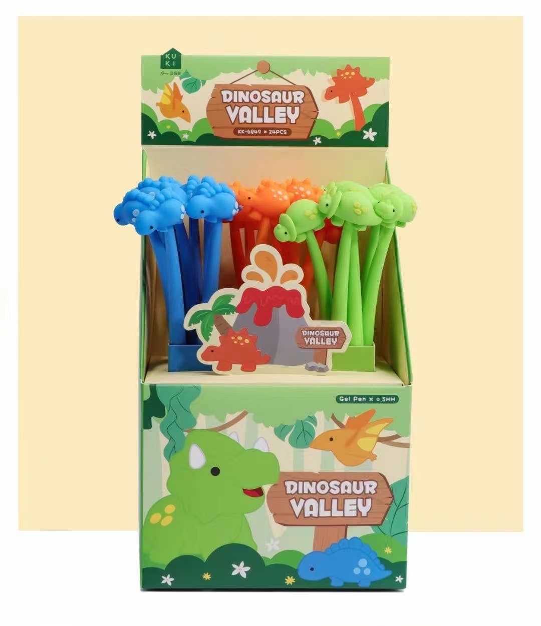 Dinosaur Wiggle Gel Pen