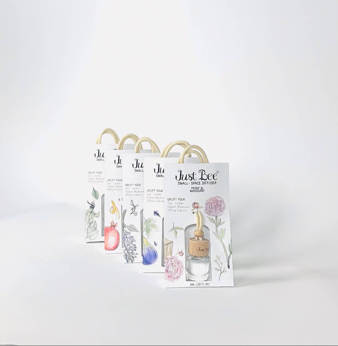 Hanging Glass Diffuser with Summer Mint Scent – Small Space | Unique Gifts, Gifts for Her