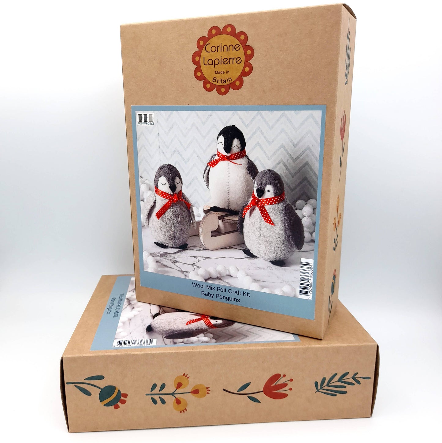 Felt Baby Penguin Craft Kit – Make 3 Plush Penguins | Unique Gifts for Her
