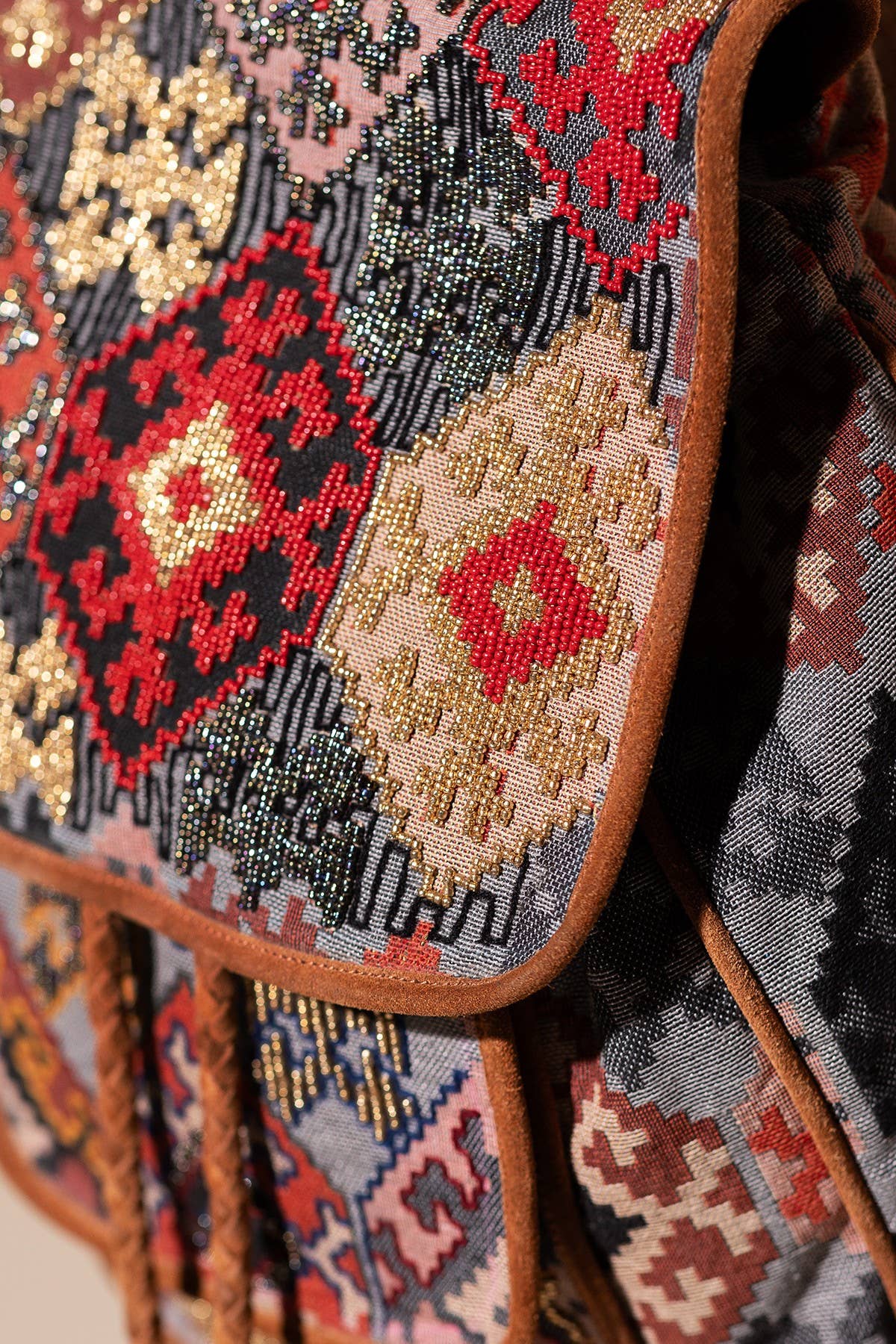Bordeaux Handmade Backpack