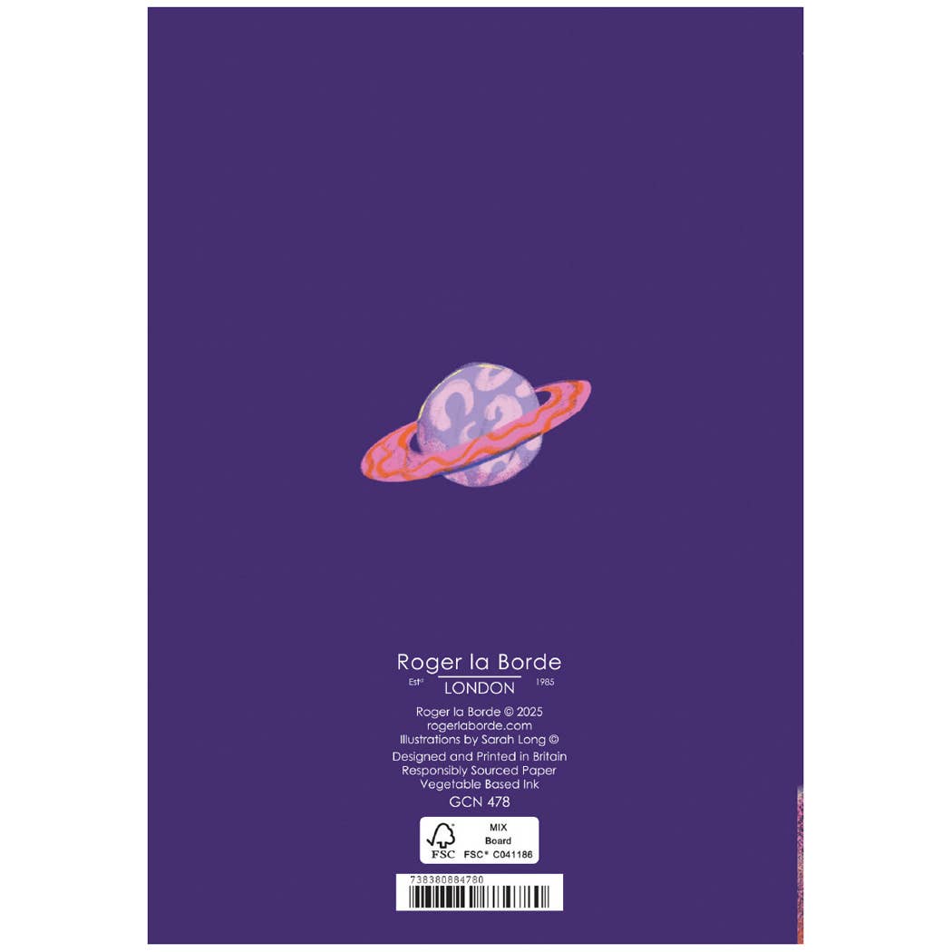 Cosmic Birthday Petite Card single - GCN 478