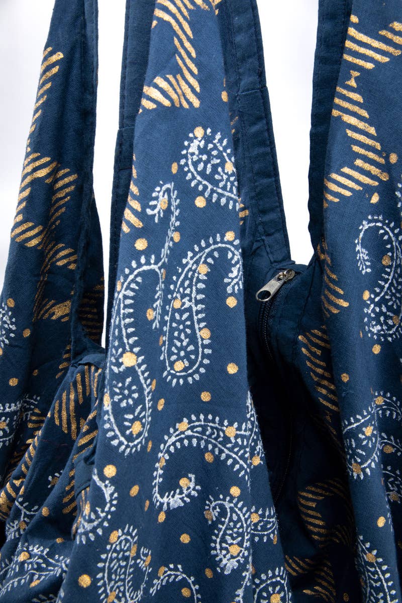 Hand Block Ethnic Print Bag β Lightweight Boho Style