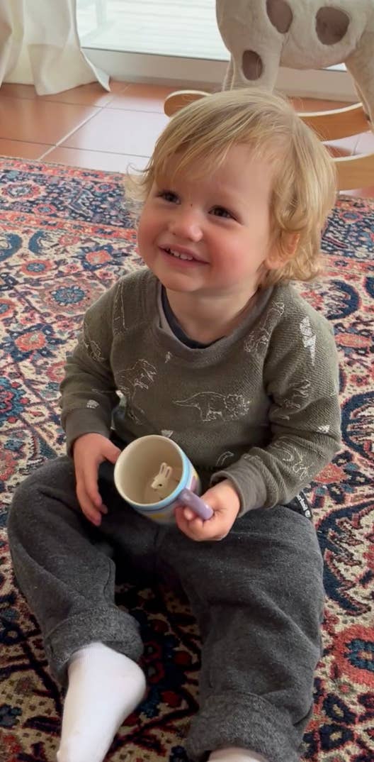 Baby Cup, Peek-a-Boo Bunny