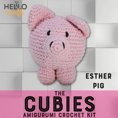 Knitty Critters - Cubies - Esther Pig