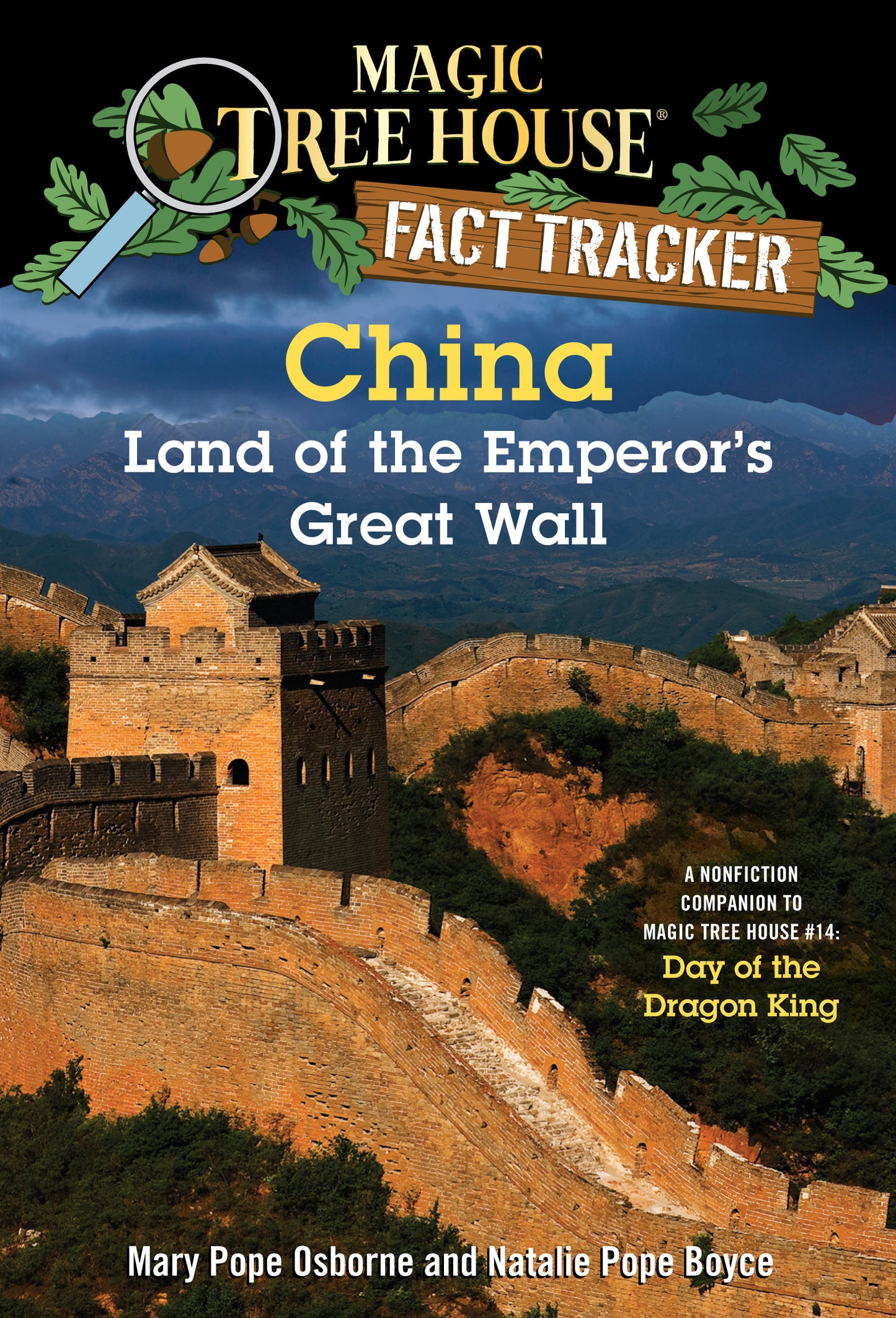 Book cover featuring the Great Wall of China with historical tower and mountains.