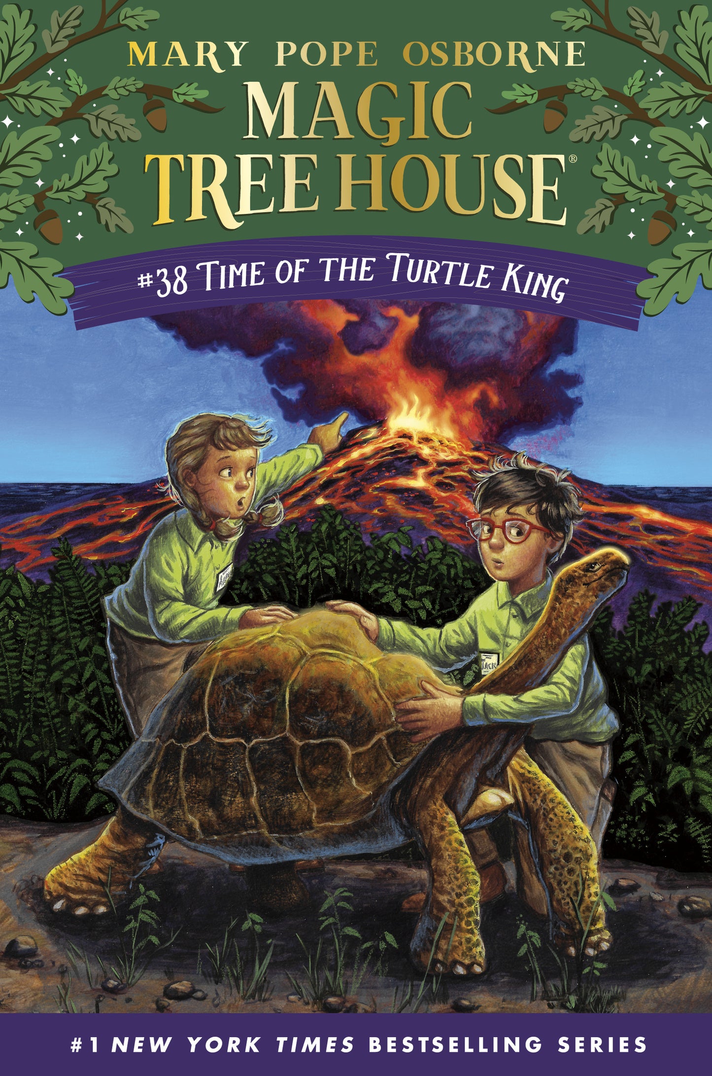 Magic Tree House Time of the Turtle King #38
