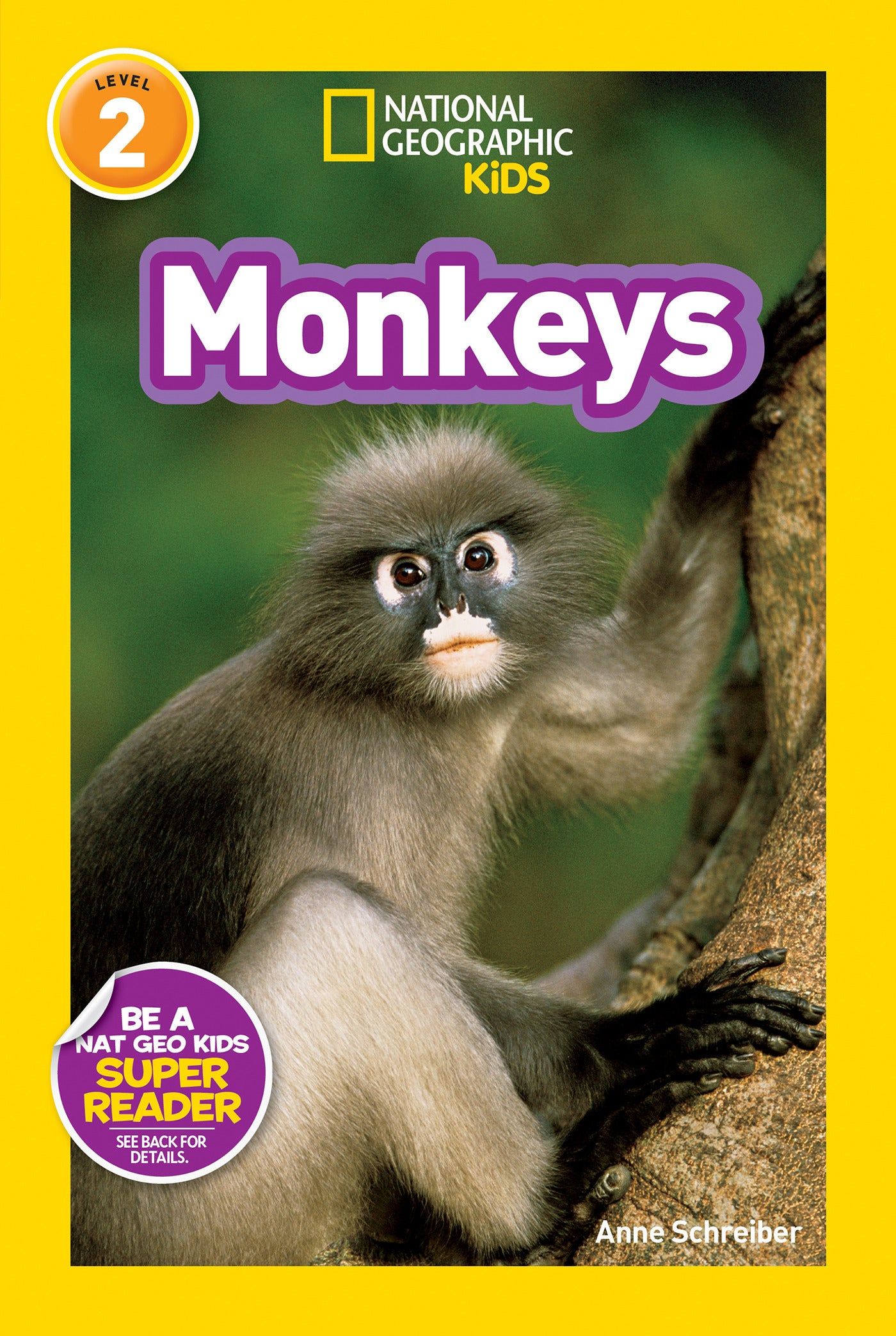 National Geographic Kids Readers Monkeys (National Geographic Kids Readers, Level 2)
