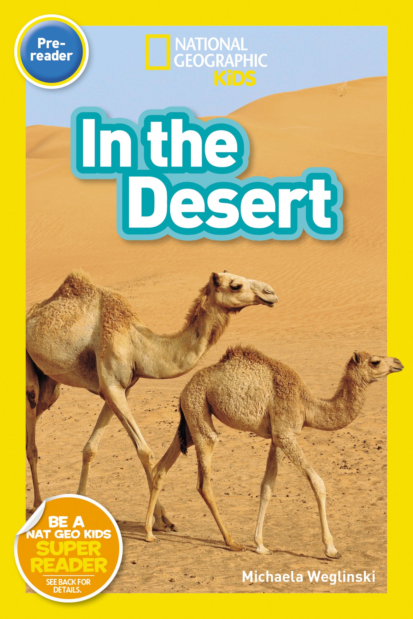 National Geographic Kids book cover showing camels walking in the desert
