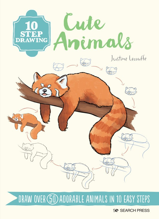 10 Step Drawing 10 Step Drawing: Cute Animals