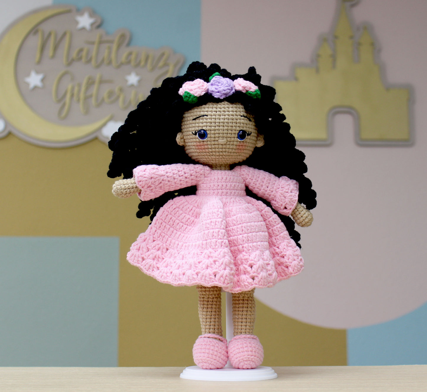 Crochet Doll - Handmade 11-12"