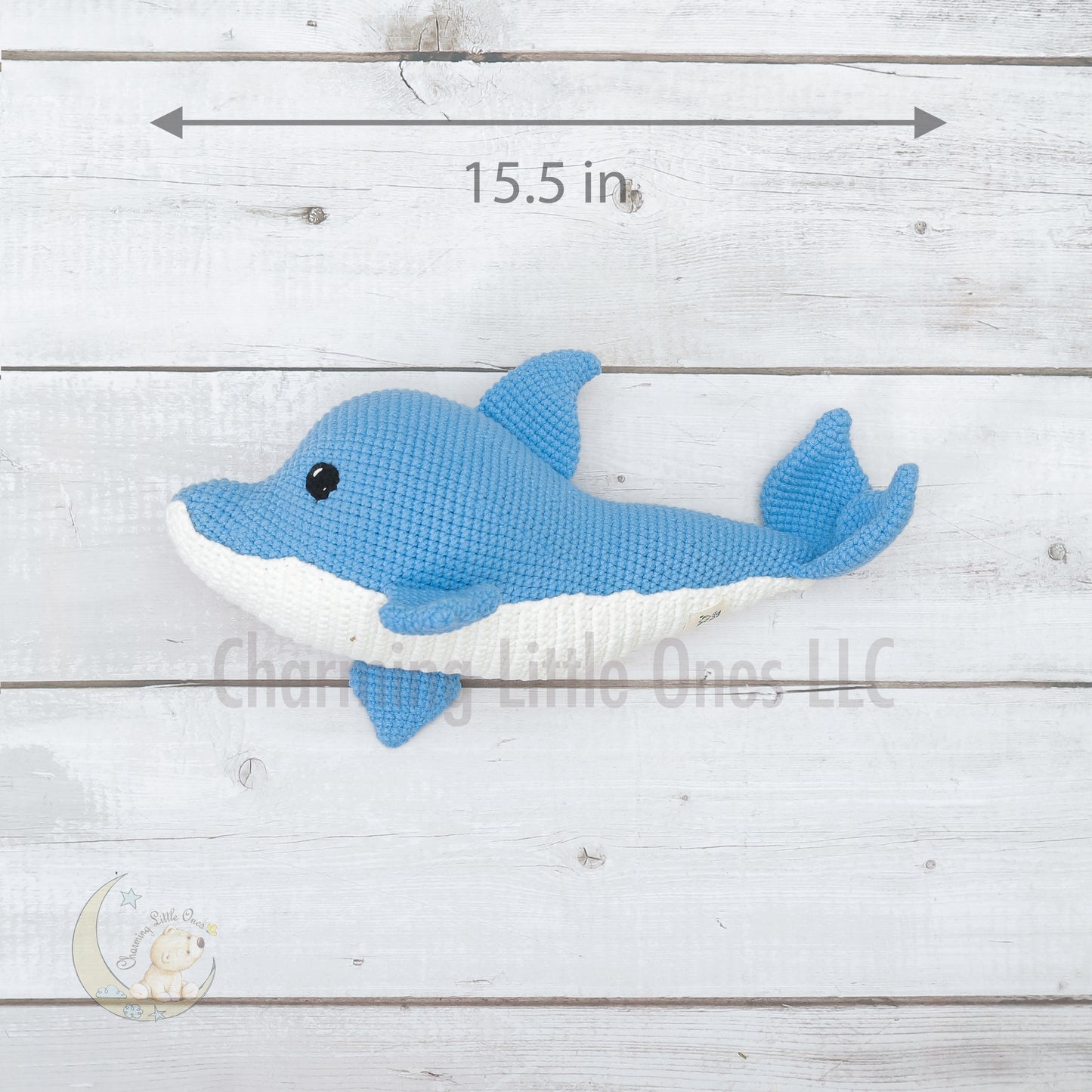 Handmade Crochet Dolphin