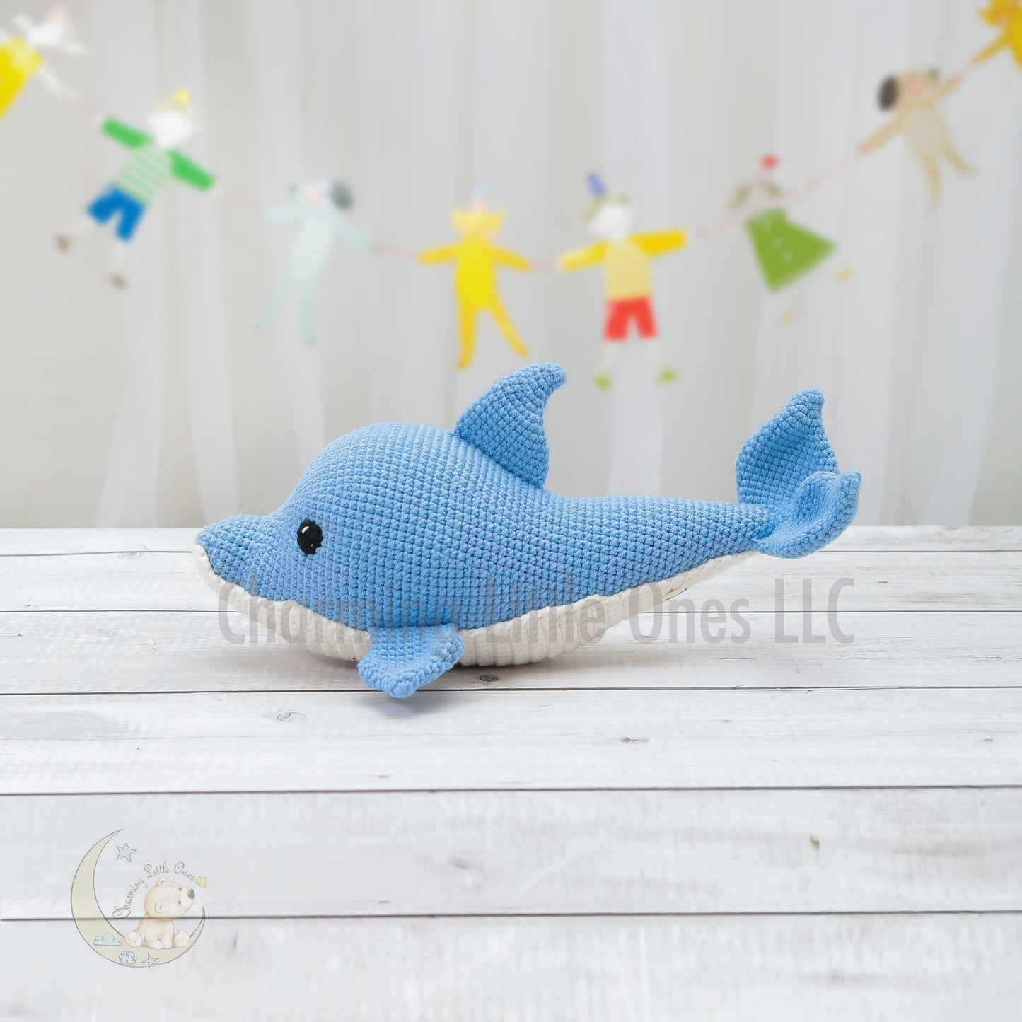 Handmade Crochet Dolphin