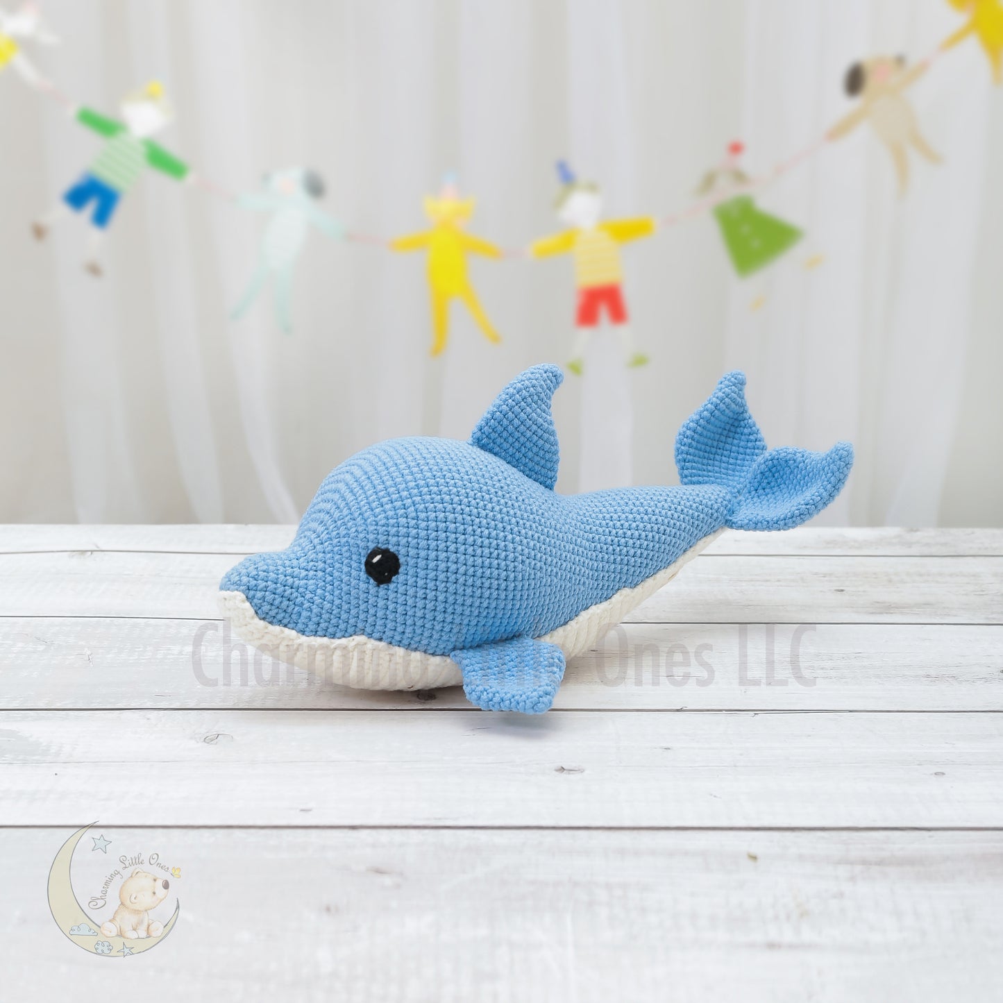 Handmade Crochet Dolphin