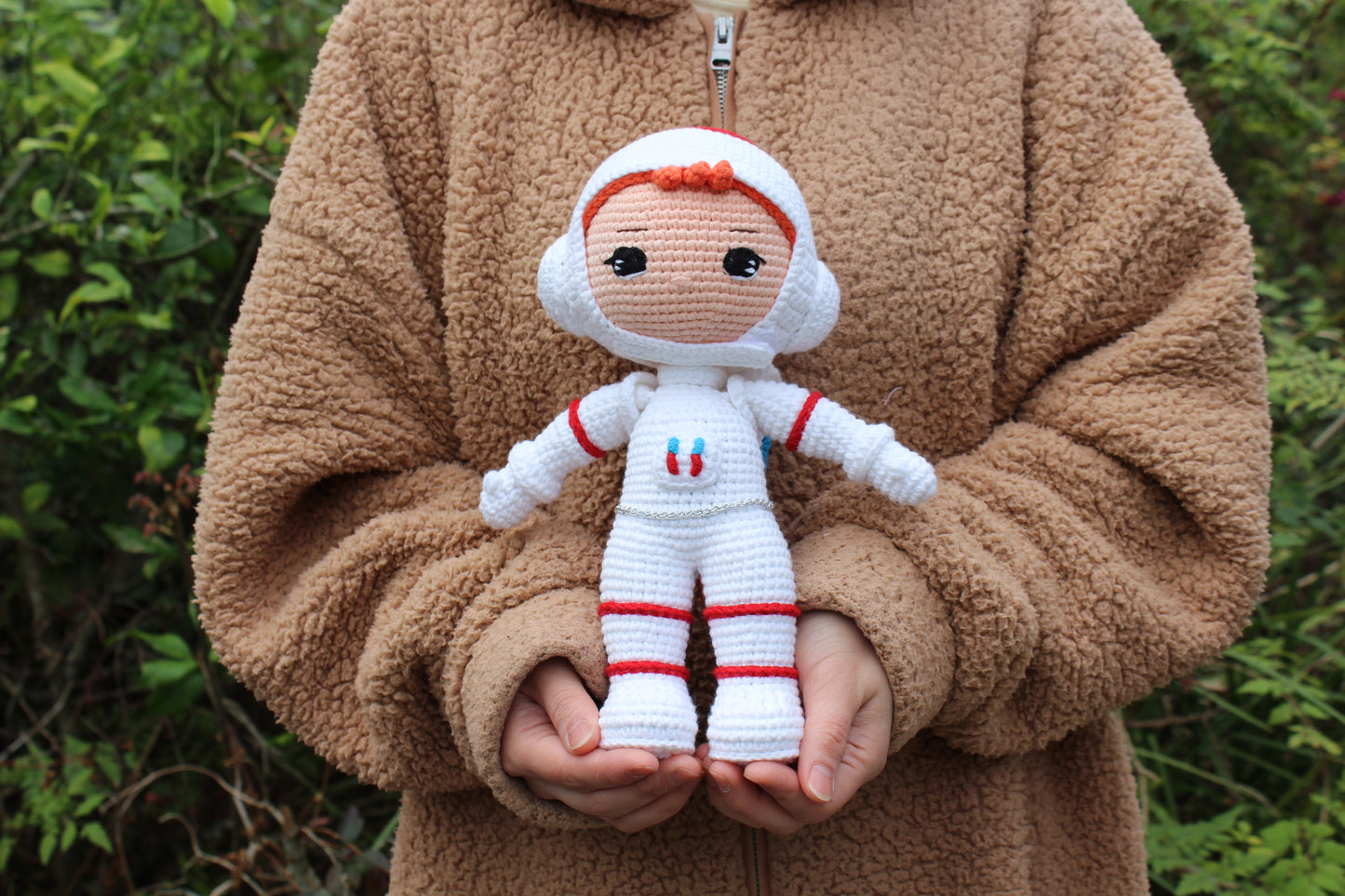 Crochet Space Astronaut - Handmade 11-12"