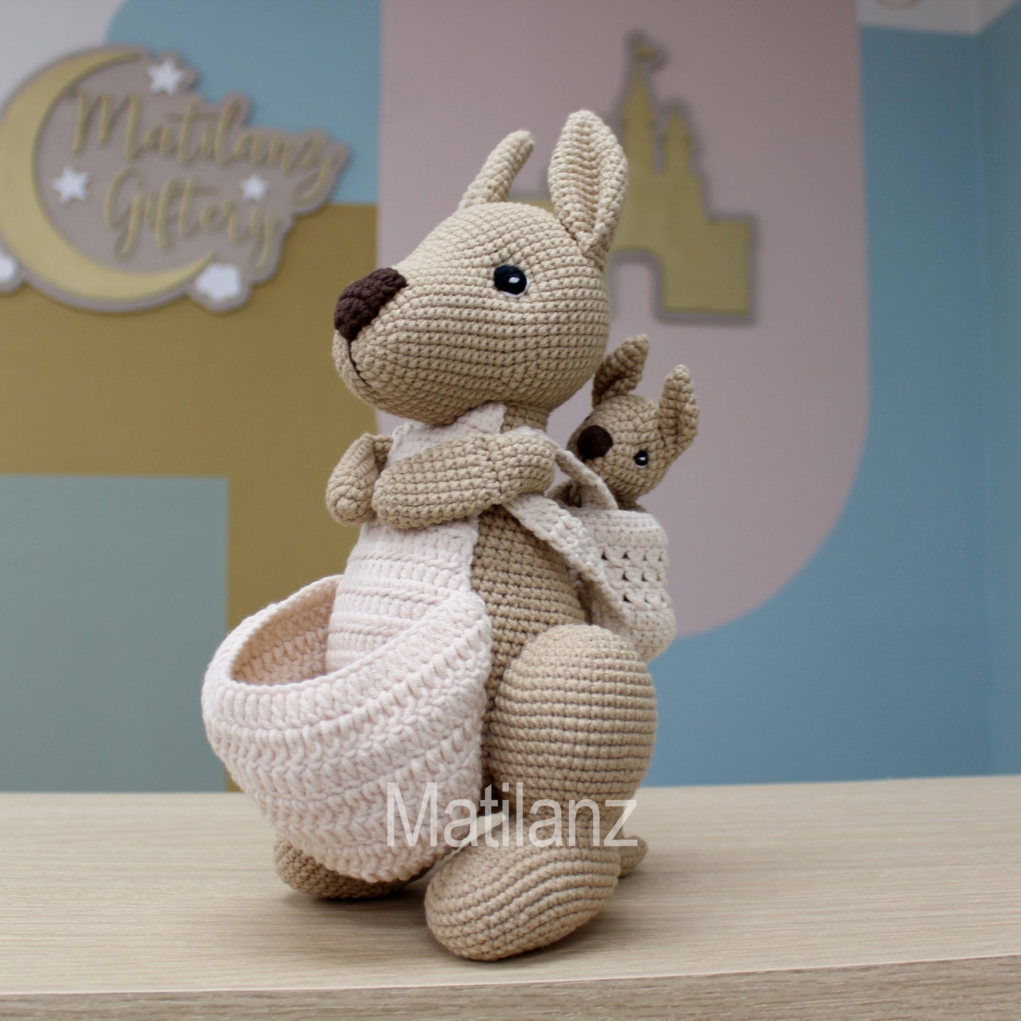 Crochet Kangaroo Set