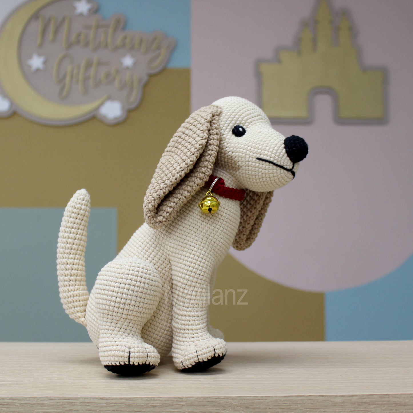 Golden Retriever Crochet Plush - Large 12''