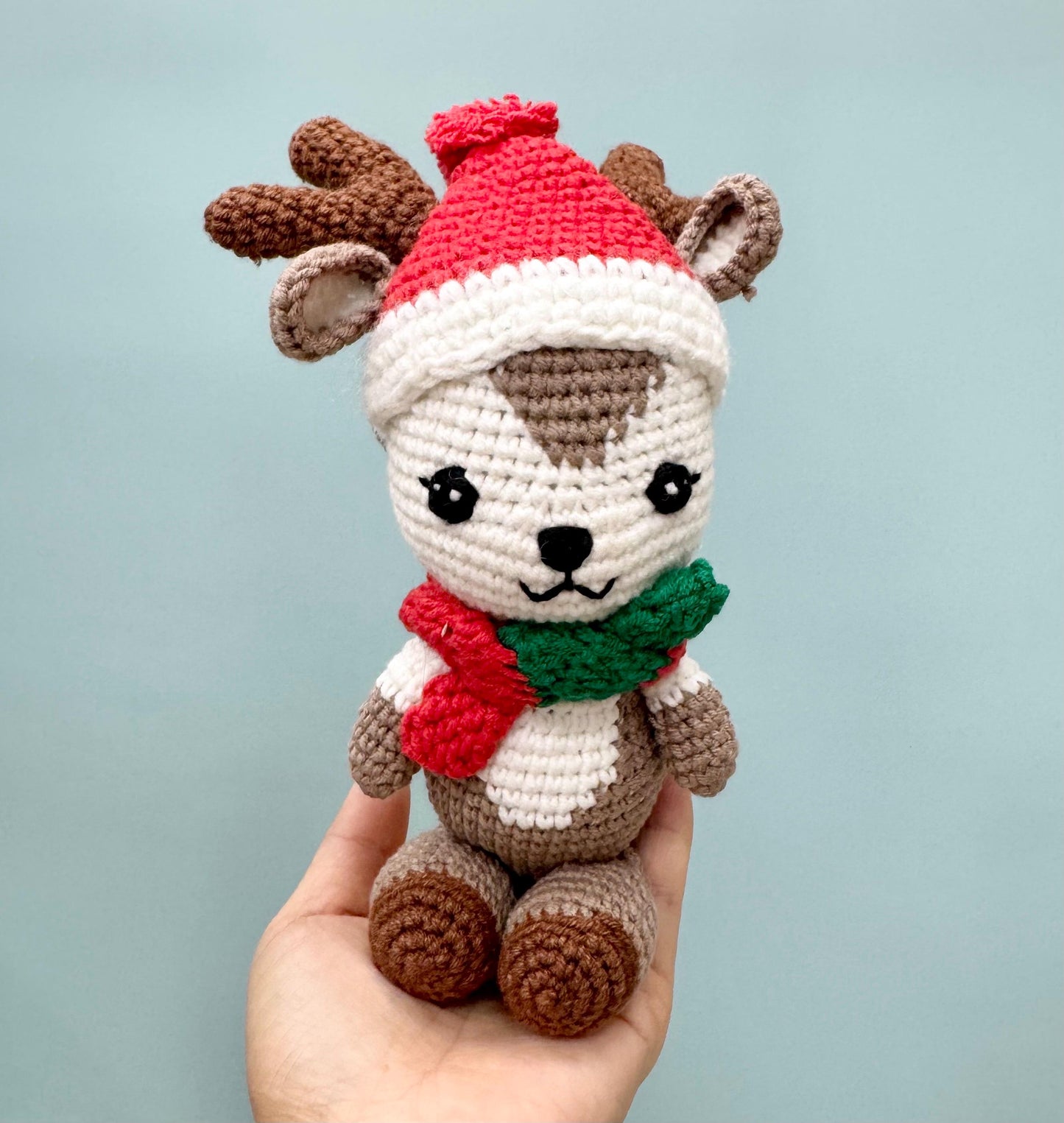 Christmas Crochet Reindeer - Plush Reindeer