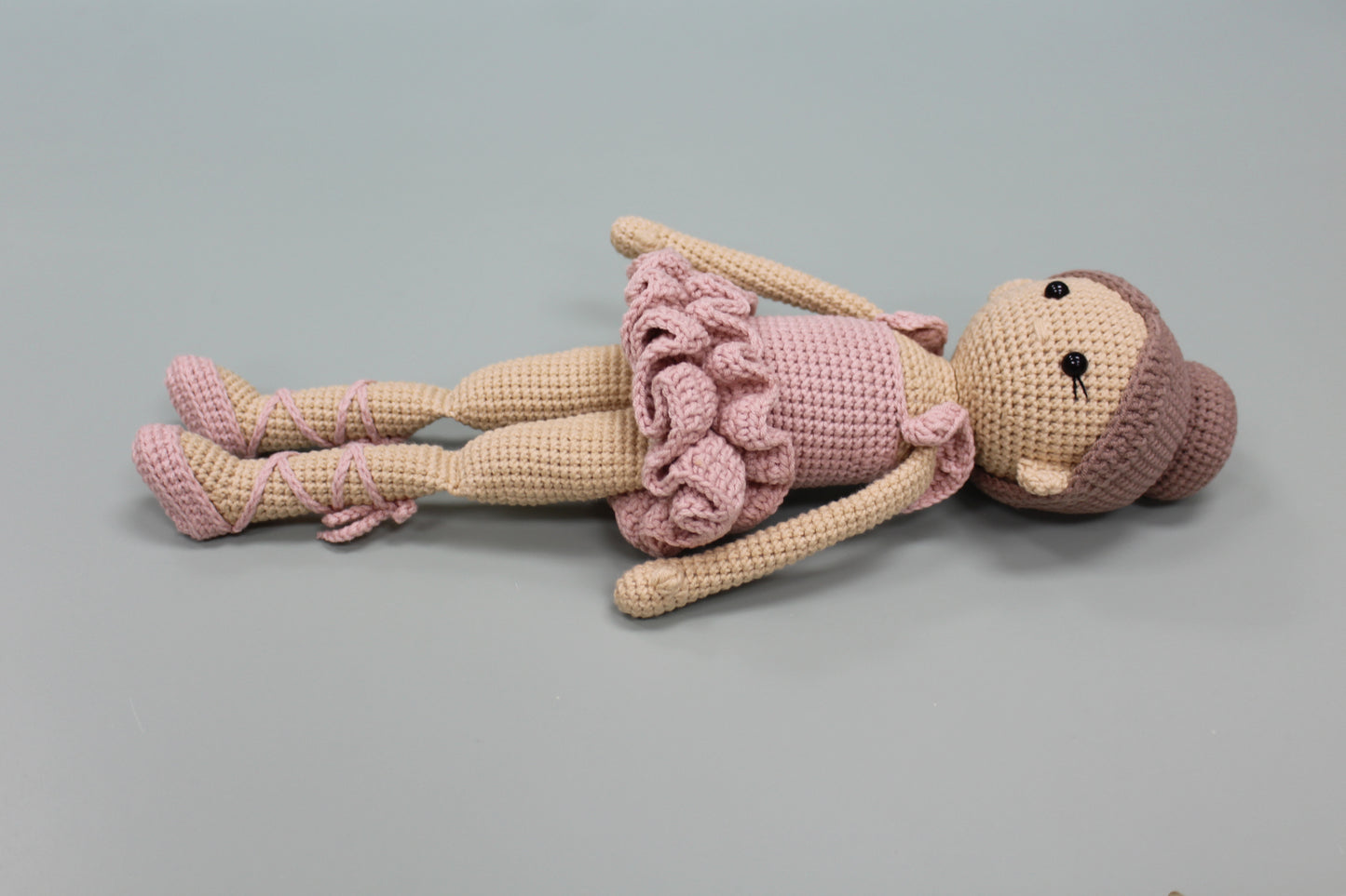 Ballerina Doll: Handmade Crochet Amigurumi Plush