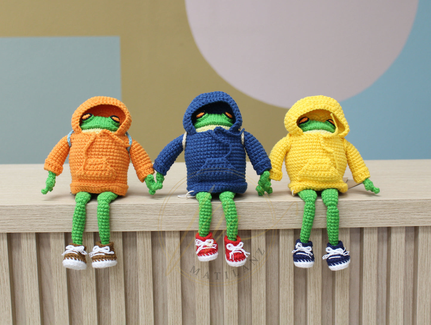 Crochet Frog - 10''