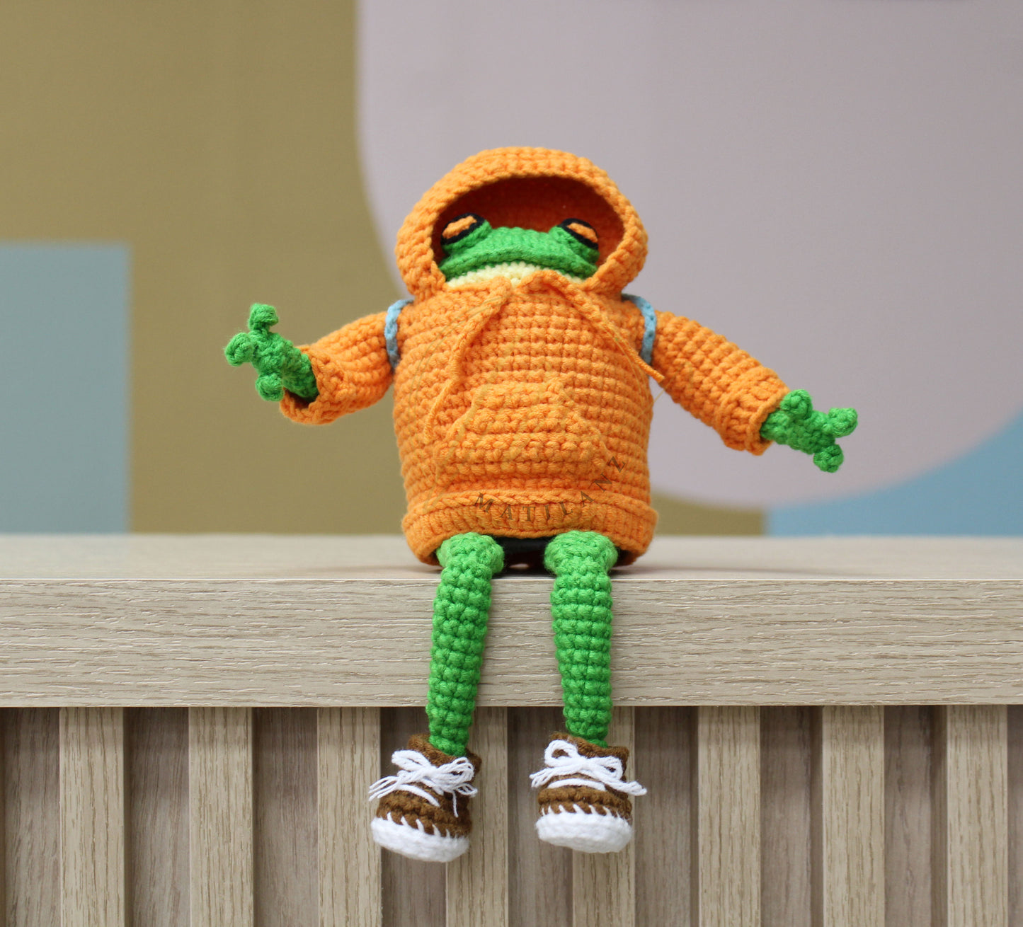 Crochet Frog - 10''