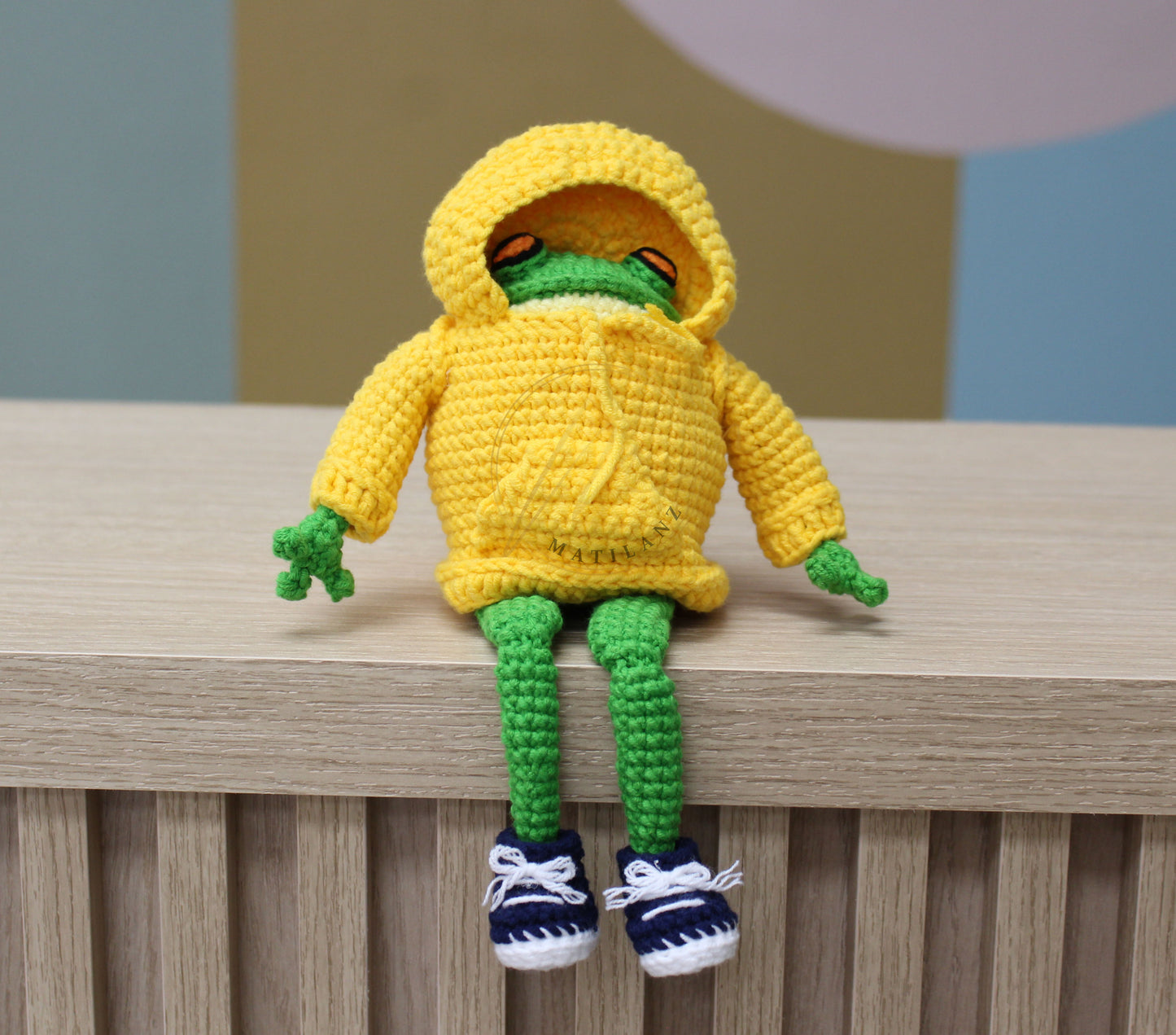 Crochet Frog - 10''