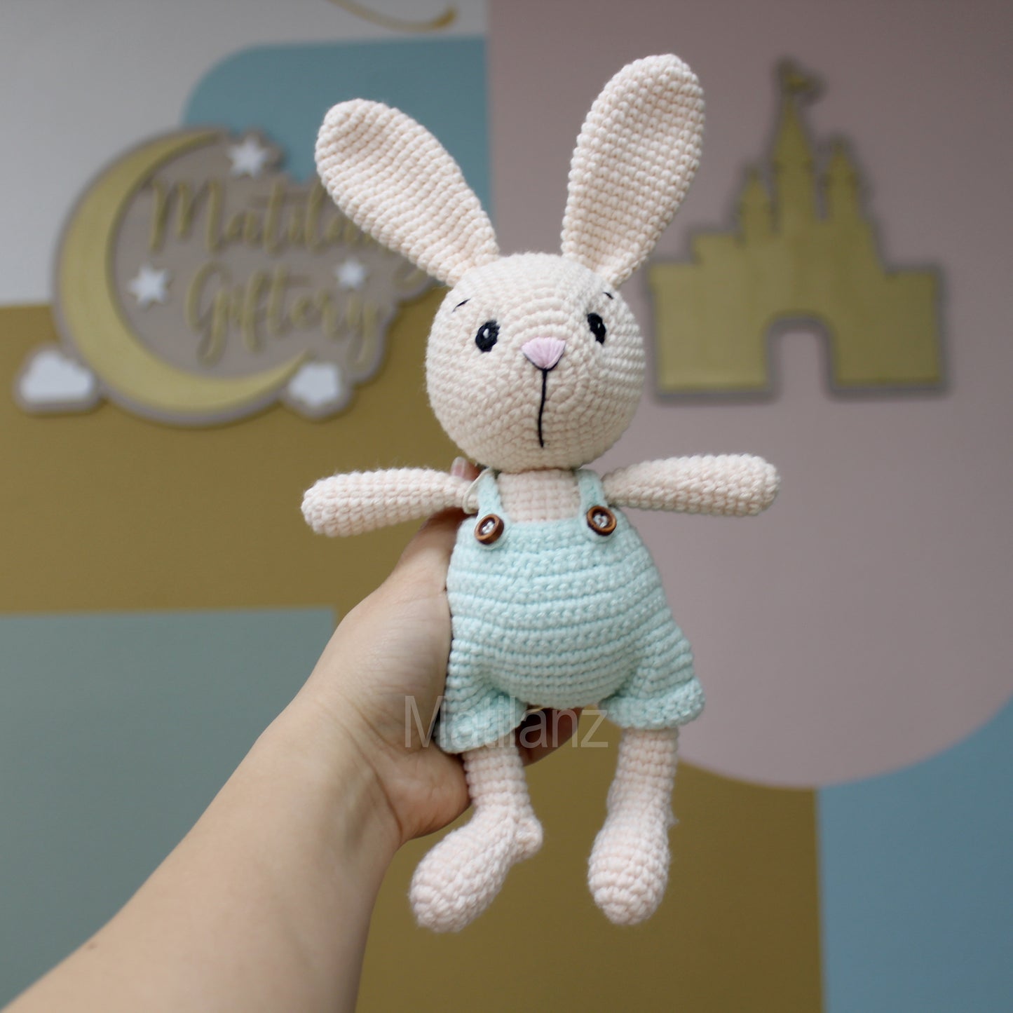 Easter Crochet Bunny - 10"