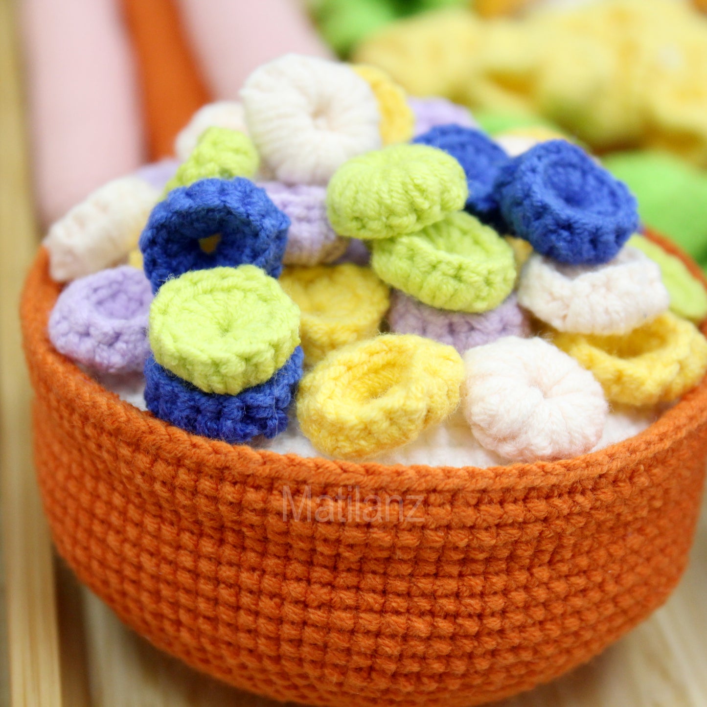Crochet Pretend Breakfast Set