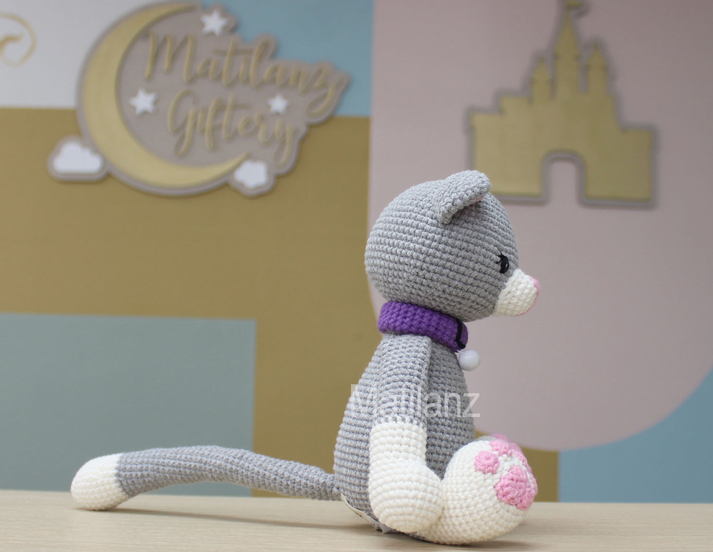 Amigurumi Gray Cat