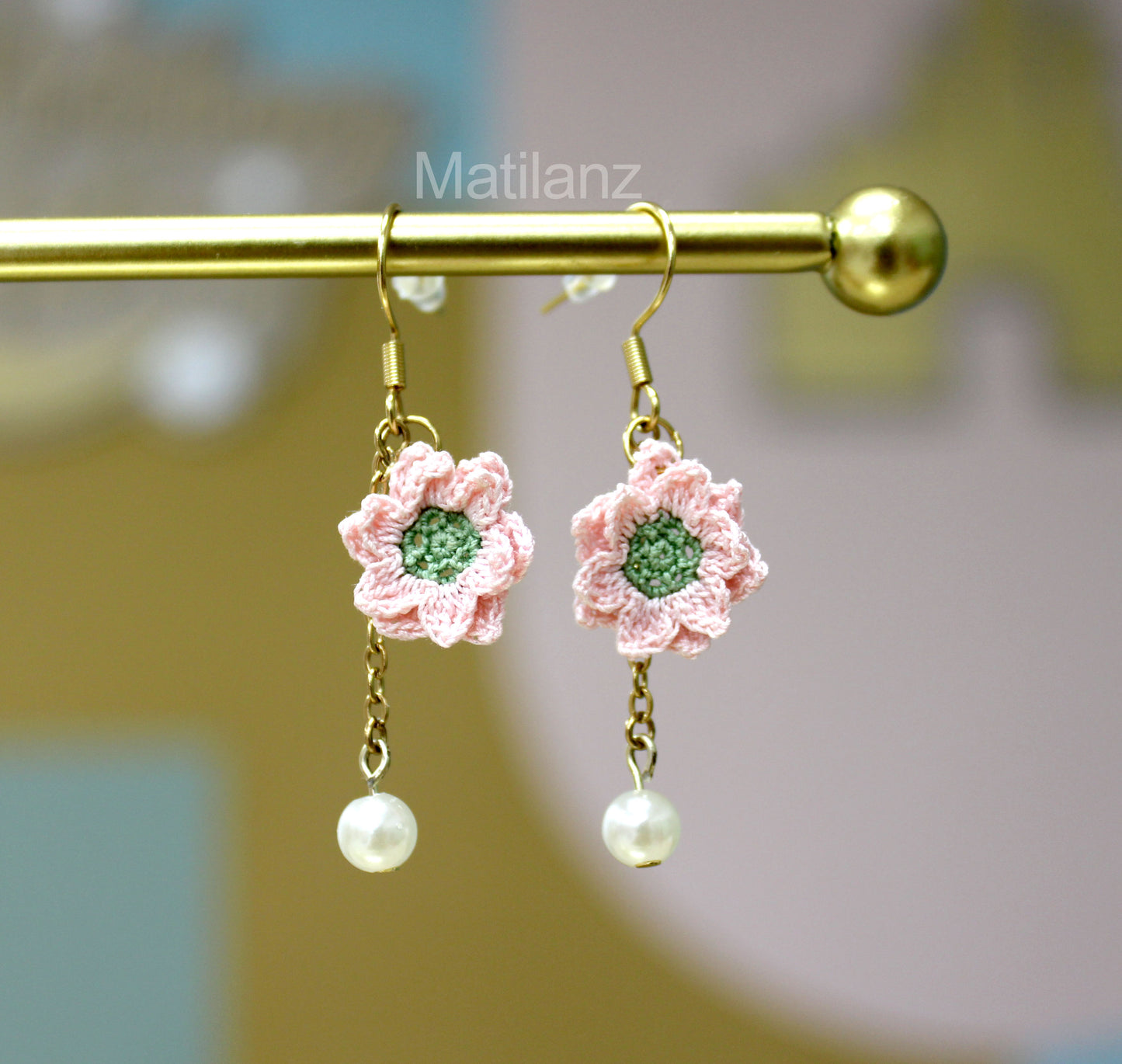 Crochet Handmade Earrings - Mini Crochet Collectibles