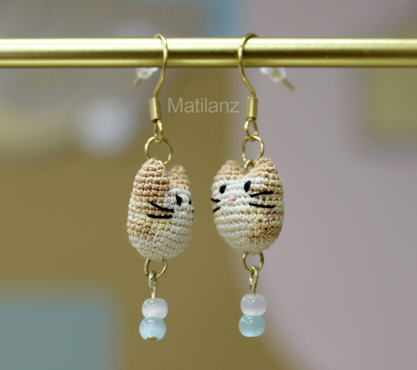 Crochet Handmade Earrings - Mini Crochet Collectibles