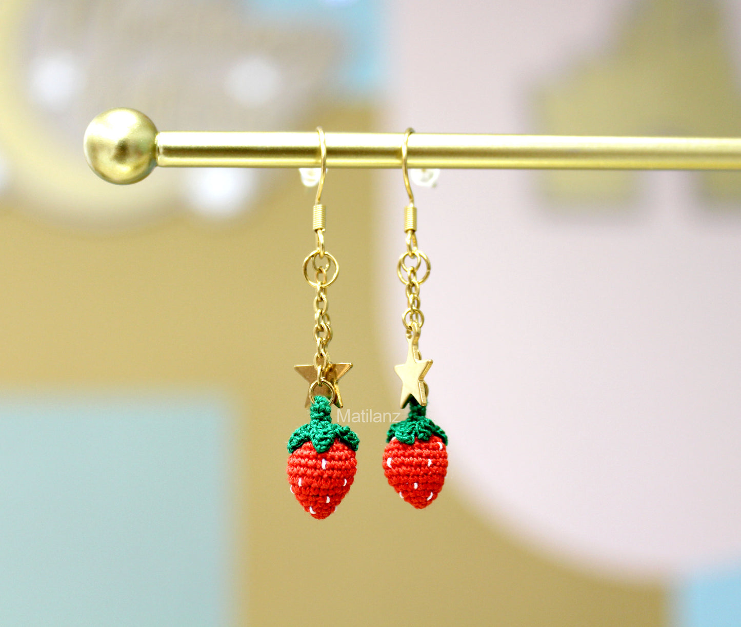 Crochet Handmade Earrings - Mini Crochet Collectibles