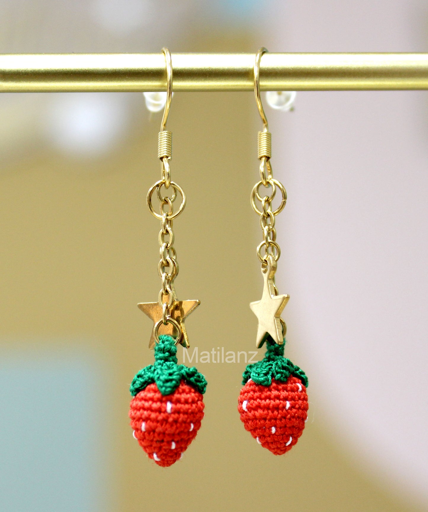 Crochet Handmade Earrings - Mini Crochet Collectibles