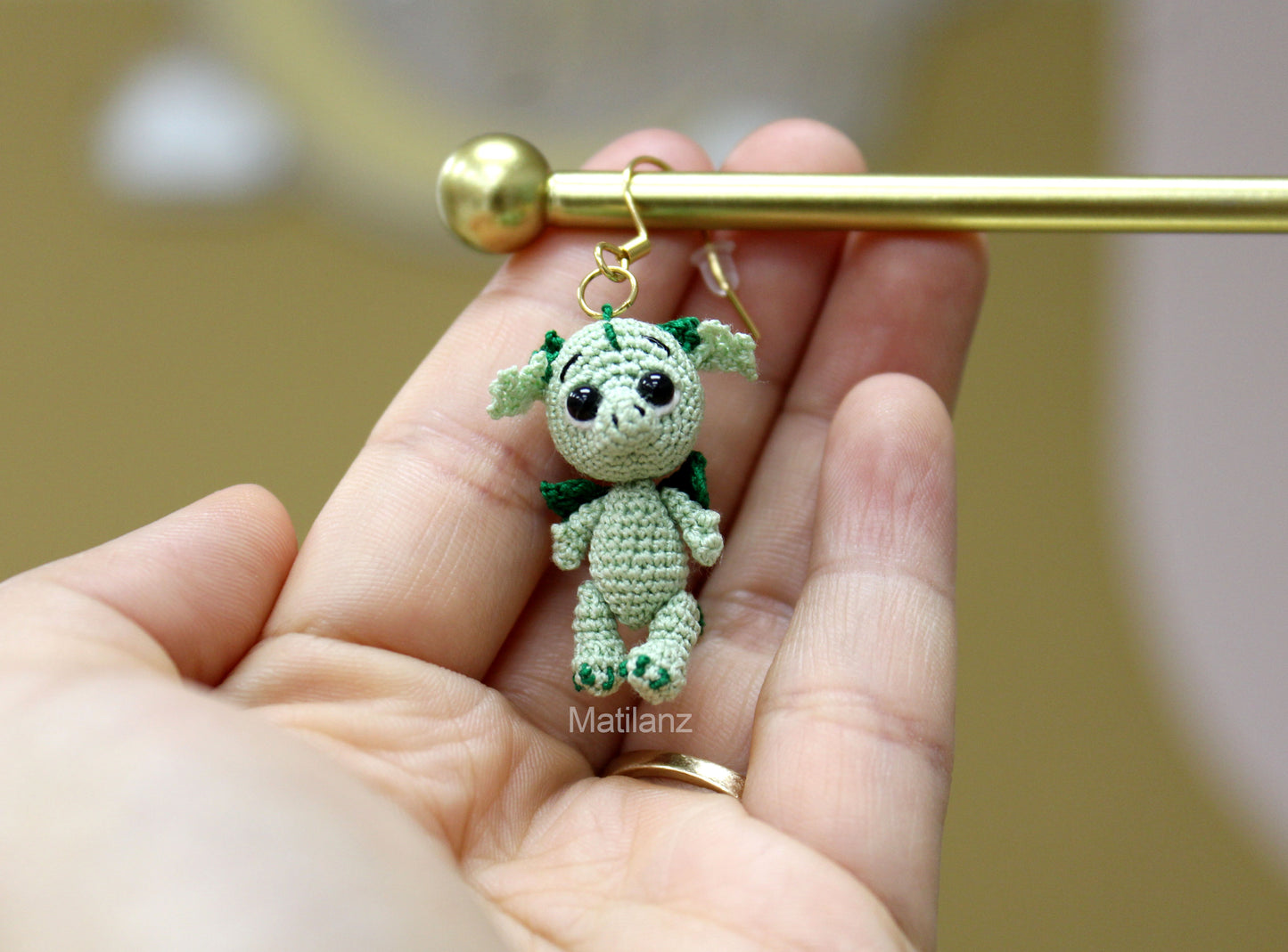 Crochet Handmade Earrings - Mini Crochet Collectibles