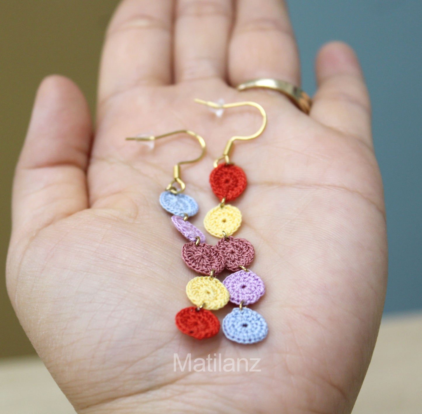Crochet Handmade Earrings - Mini Crochet Collectibles