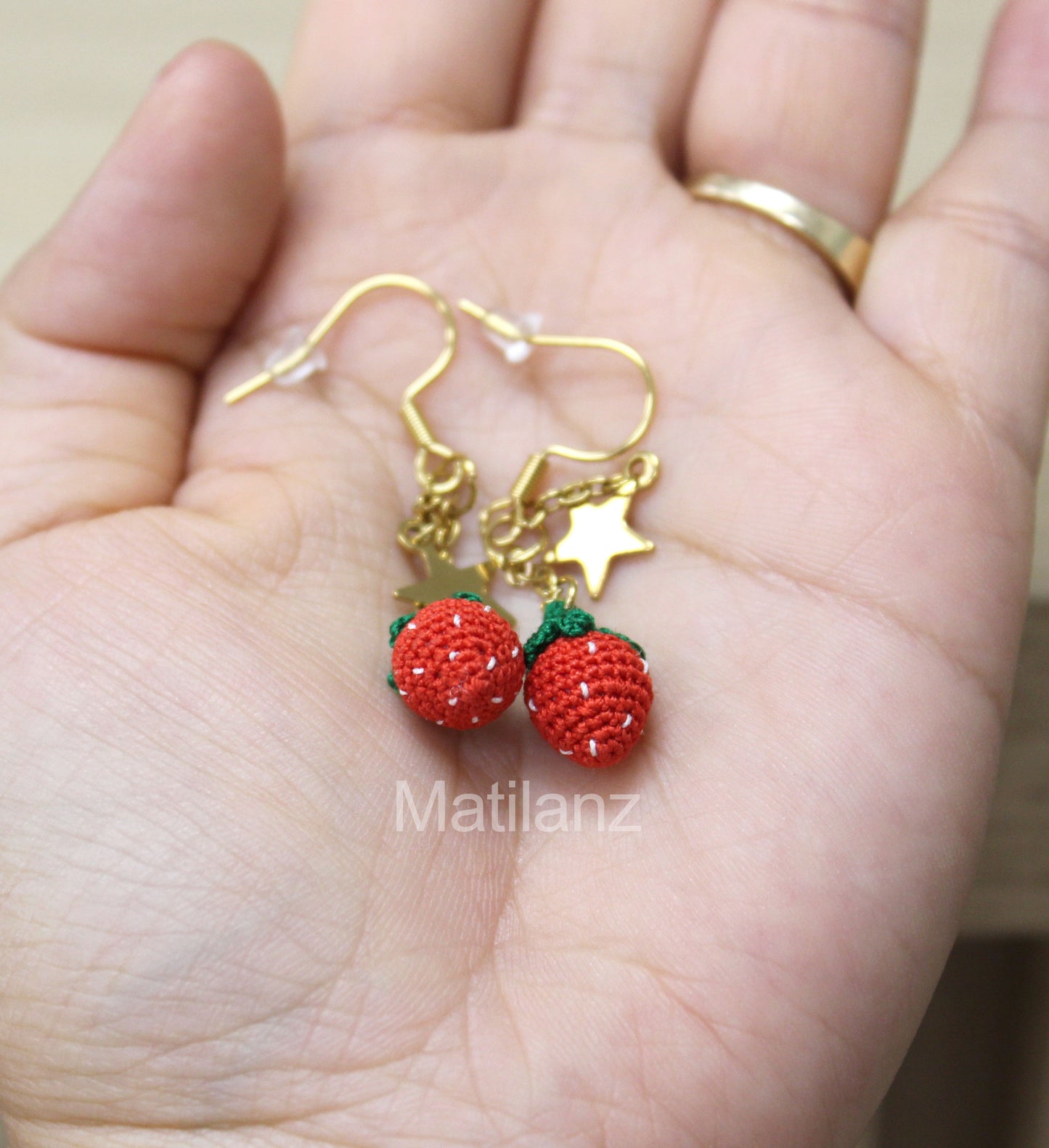Crochet Handmade Earrings - Mini Crochet Collectibles