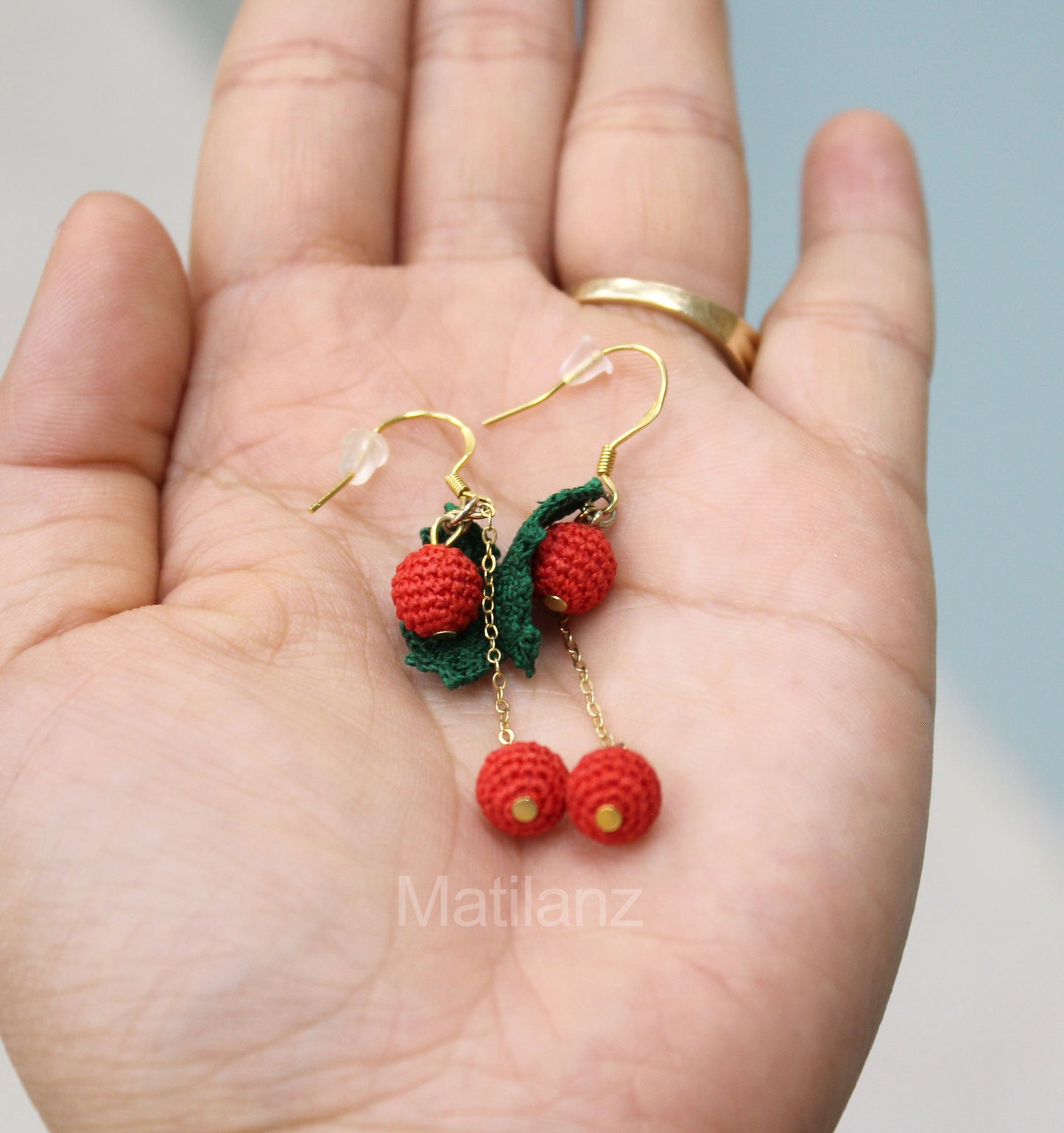 Crochet Handmade Earrings - Mini Crochet Collectibles