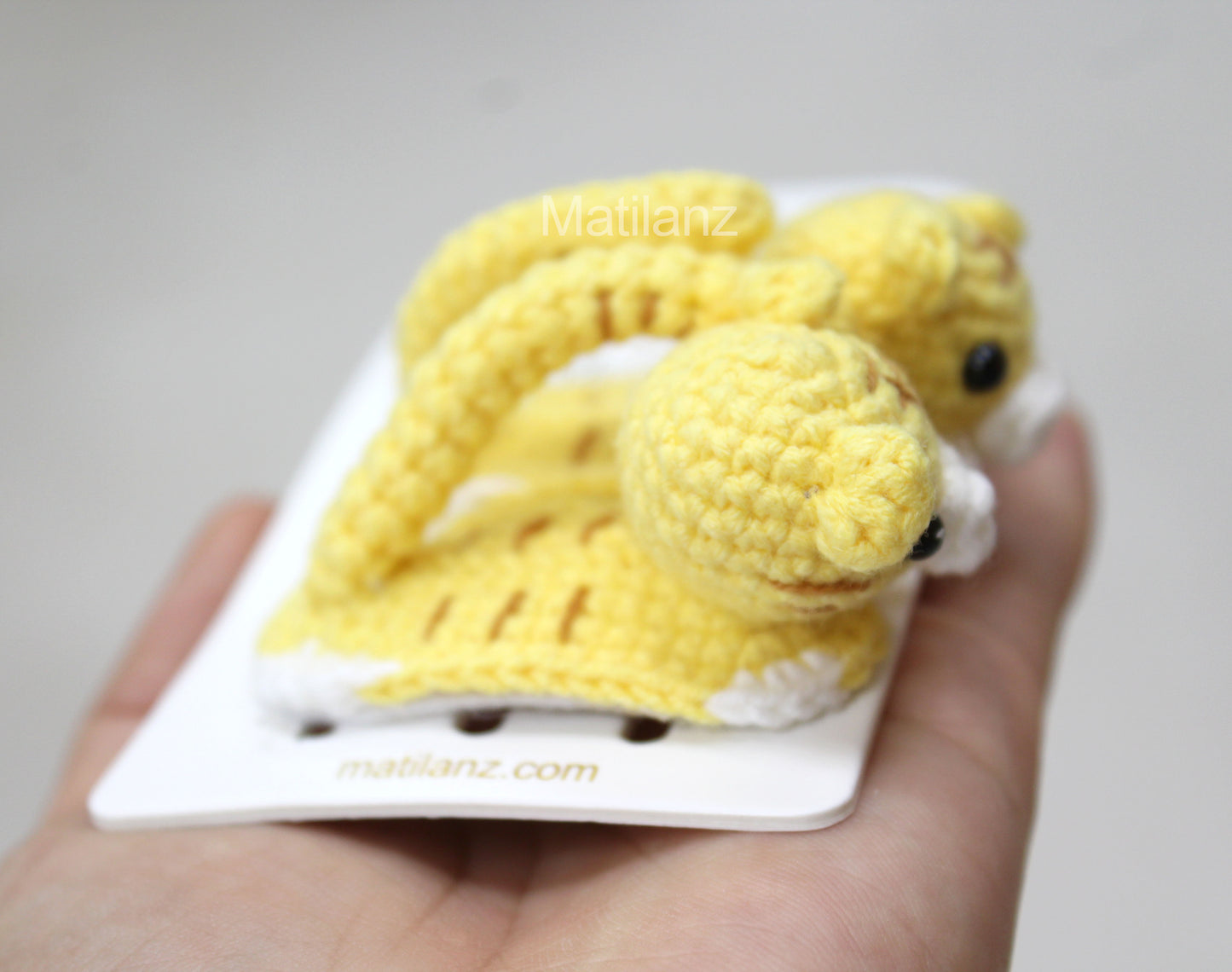 Little Tiger Hair Clips - Set of 2