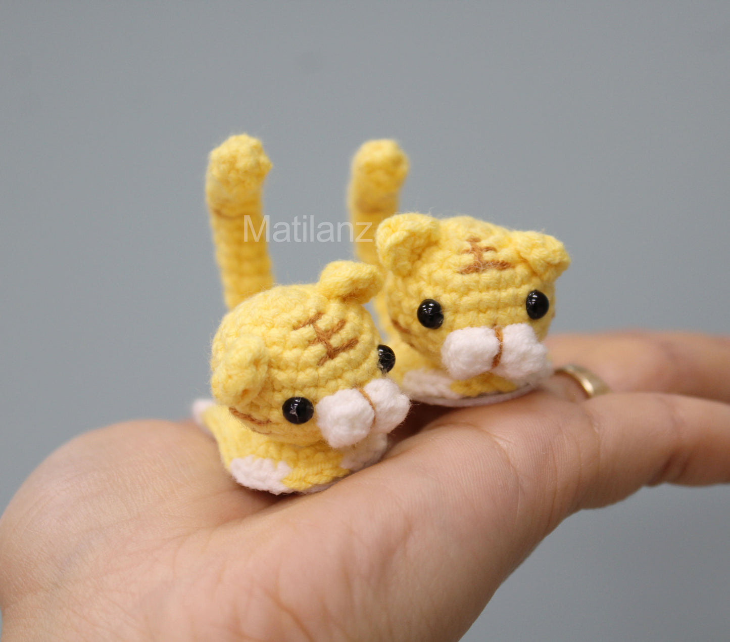 Little Tiger Hair Clips - Set of 2