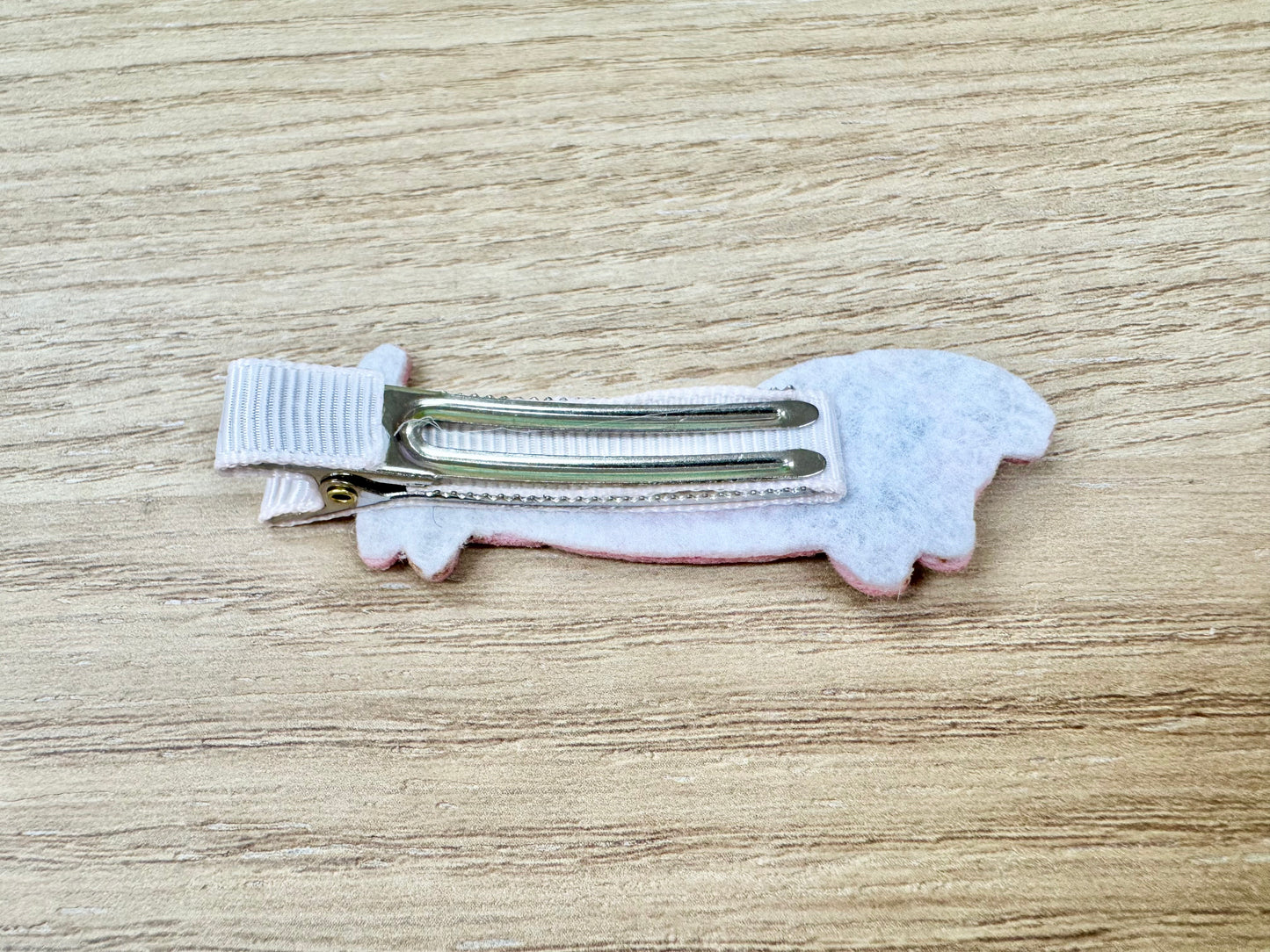 Embroidery Hair Clips - Dog