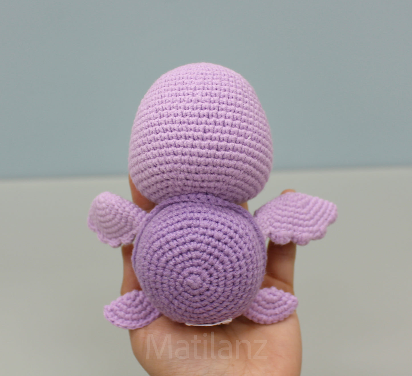 Crochet Baby Sea Turtle Plush - 5"
