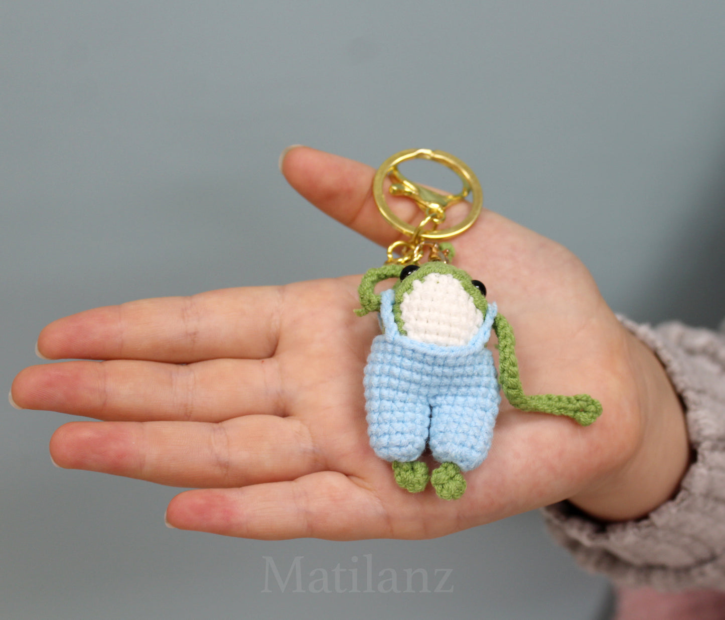 Crochet Keychain – Handmade Amigurumi Bag Charm | Matilanz