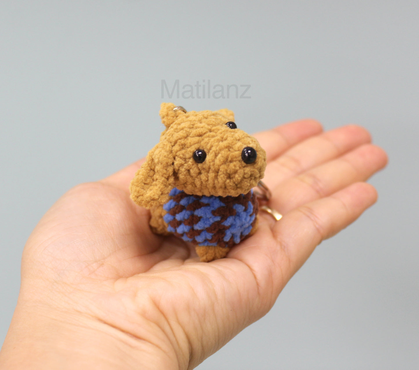 Crochet Keychain – Handmade Amigurumi Bag Charm | Matilanz