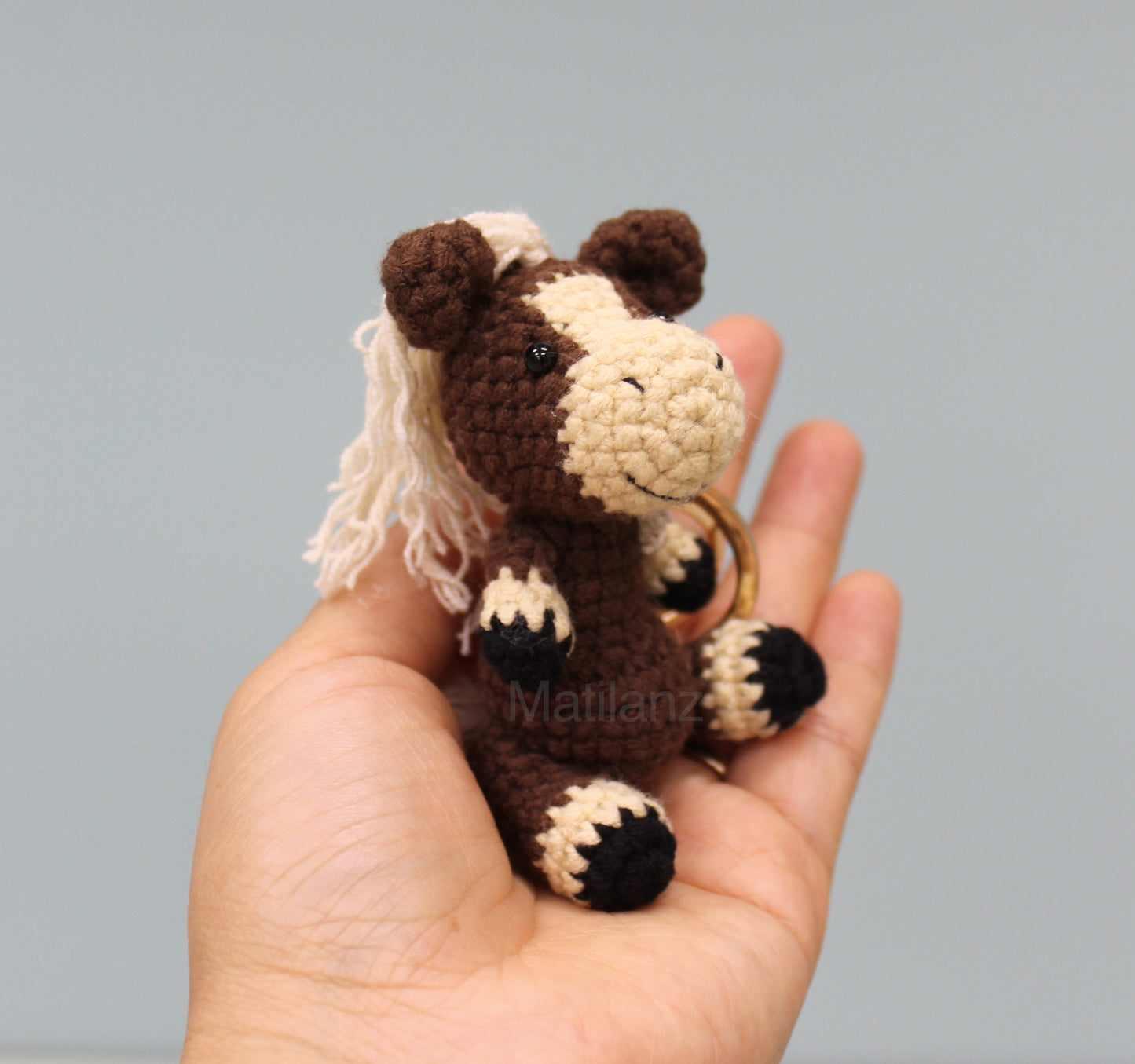 Crochet Keychain – Handmade Amigurumi Bag Charm | Matilanz