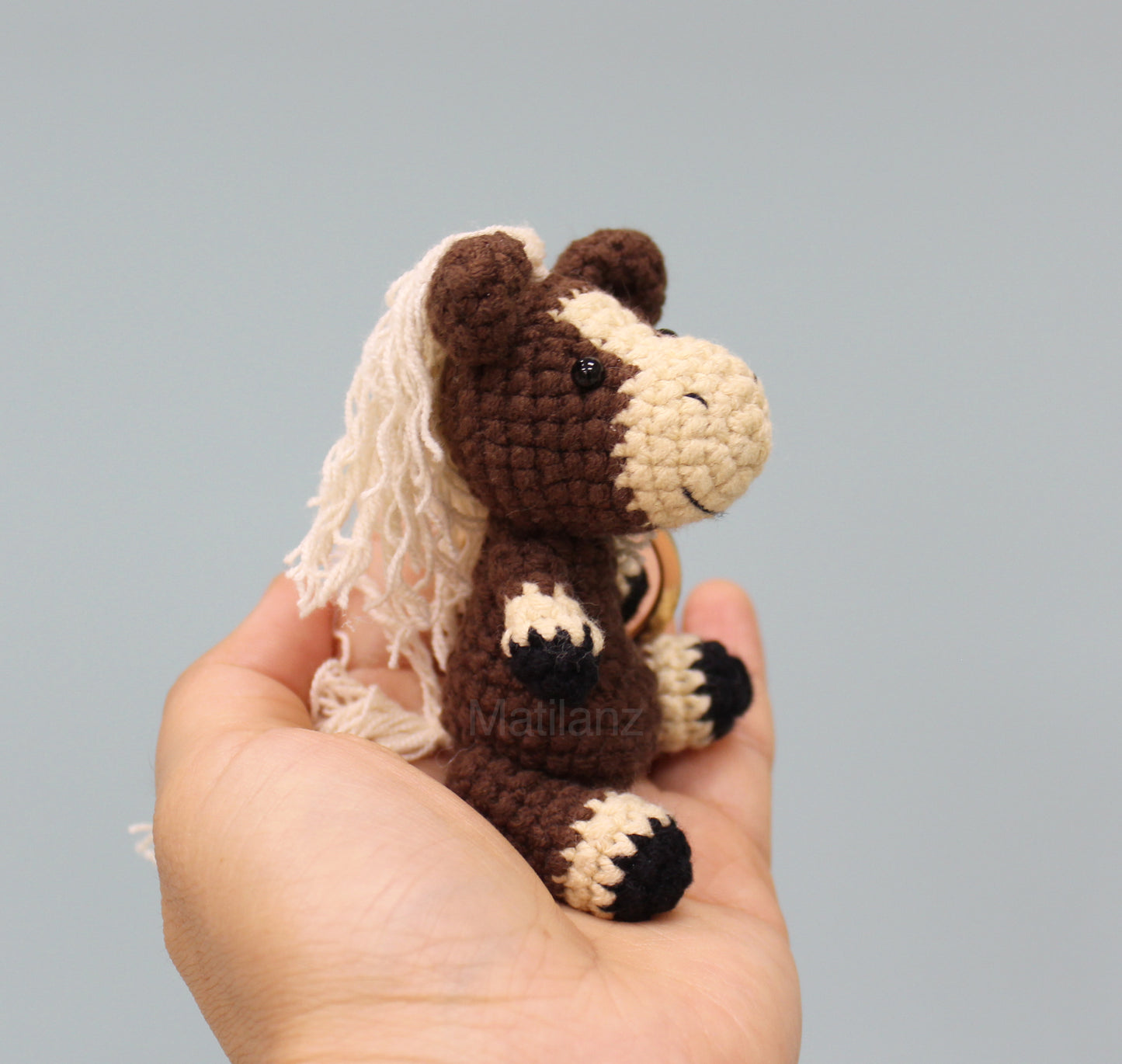 Crochet Keychain – Handmade Amigurumi Bag Charm | Matilanz