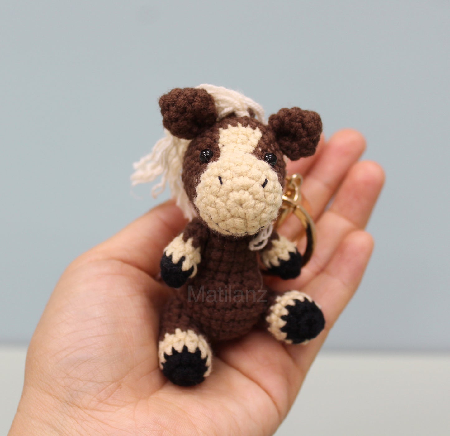 Crochet Keychain – Handmade Amigurumi Bag Charm | Matilanz