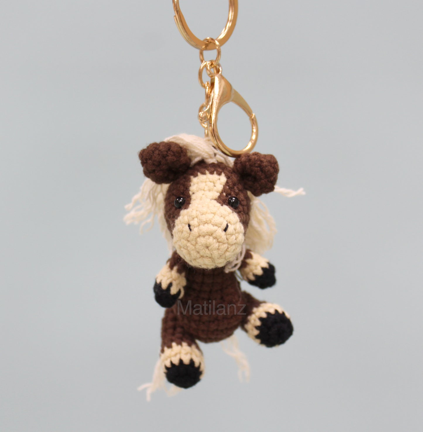 Crochet Keychain – Handmade Amigurumi Bag Charm | Matilanz